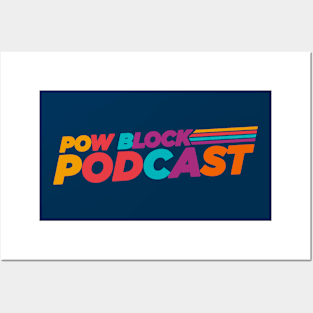 Pow Block Podcast NP Logo 2024 (Asian and Pacific Islander Heritage) Posters and Art